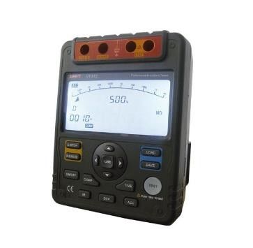 UNI-T UT512 Insulation Resistance Tester Weight-1.07kg Short-circuit Current-< 2 MA