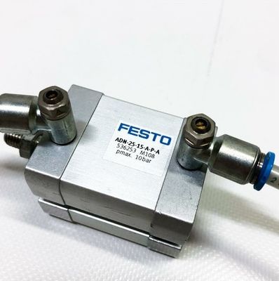100% Original New Piston Rod Cylinder Compact Flat Cylinder Piston Diameter-25mm Weight-220g