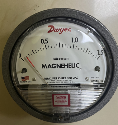 Dwyer MAGNEHELIC Differential Pressure Gauge 2300-1KPA,2300-2KPA,2300-2.5 KPA