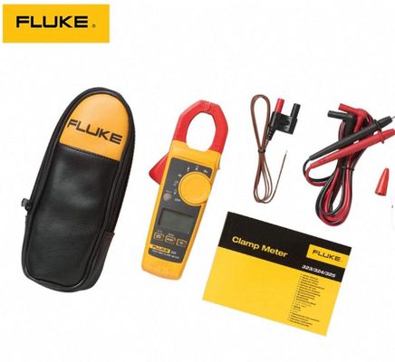 For Fluke 325 Professional Clamp Meter Measures 400A AC/DC True-RMS Frequency Continuity Diode Parameters with Temperature