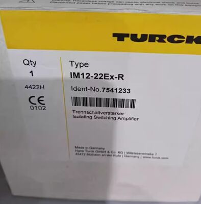 TURCK IM12-22EX-R Safety Barrier with 1 Year Warranty 0.5kg Weight and Fittings for Programmable Logic Controller