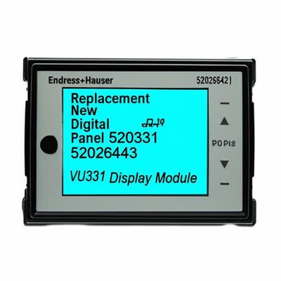 Endress+hauser Digital Panel Display Module with 0.5% Accuracy 100mm Size and 1 Year Warranty