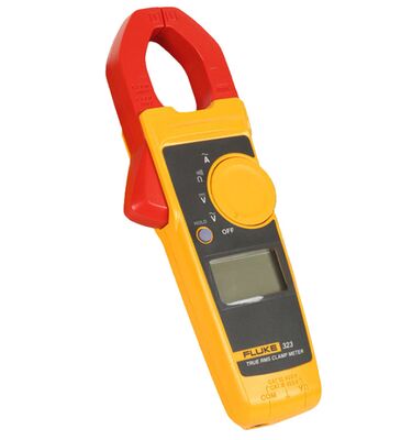 Fluke 323 True RMS Clamp Meter with 400 A AC Current and 600 V AC Voltage Measurement