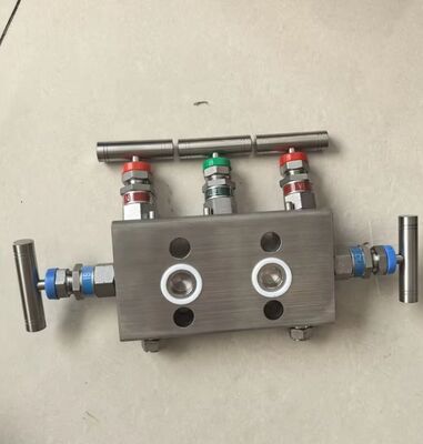 Rosemount Style 0305 5-Valve Manifold Block | 3051 Series Compatible Integral Manifold | SS 316 Instrument Valve Group