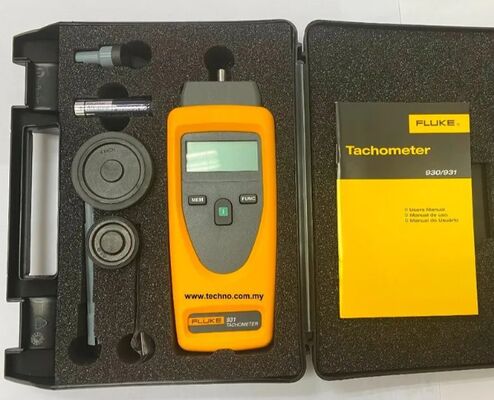 Fluke 931 Contact and Non-Contact Dual-Purpose Tachometers