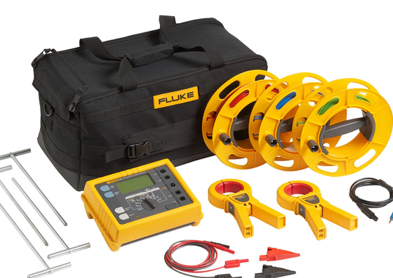 The Most Complete Stakeless Earth Ground Tester Fluke 1625-2 with 3- and 4-Pole Fall-of-Potential