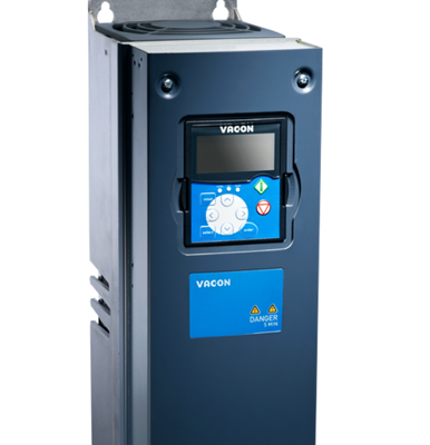 VACON NXS Heavy-duty AC Drive with 380–500 Vac Mains Voltage and 9 Amp Phases for Industrial Applications