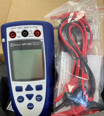 Druck DPI 880  Series multi-function calibrator is a complete range of advanced, robust and simple to use hand-held instruments. 

