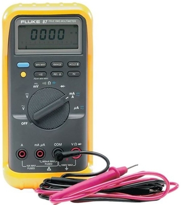 Fluke 87v True RMS Industrial Digital Multimeter and Lightweight –20°C to 55°C 355g