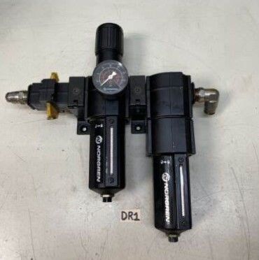 F74H-4AD-AD0 Norgren Excelon Hi-Flow Coalescing Filter 1/2" NPT With Mechanical Indicator, Auto Drain, Metal Bowl