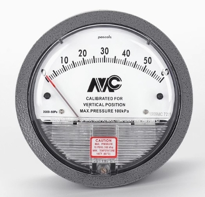 Medidor de pressão diferencial MC OEM Micro 100 Psi Medidor de pressão Aço inoxidável