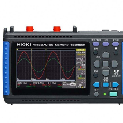 Hioki MR8870 Projeto de armazenamento de água e eletricidade gravador armazenamento ilimitado Japão Instrumento de medição e análise