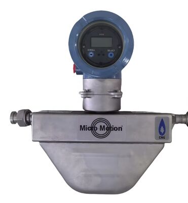 Emerson Micro Motion 2700+CNG050S Transmissor de fluxo multivariável de aço inoxidável com precisão de 0,05% e conectividade de flange