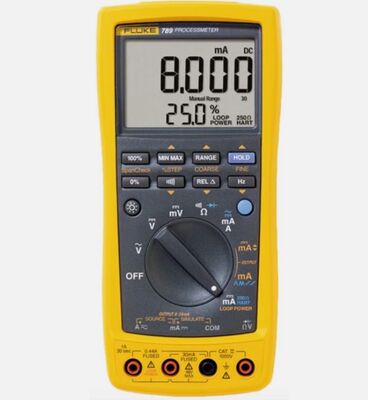 Multímetro Digital ProcessMeter Fluke 789 Loop Calibrator Com Cabos -Calibrado