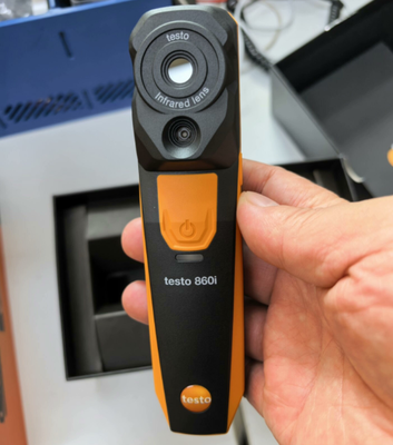 New Original Testo 860i Kit Wireless Thermal Imager for Smartphones - In Large Quantity Available Now