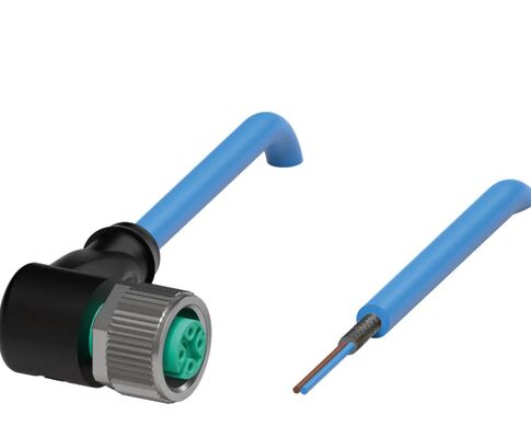 Pepperl + Fuchs NAMUR Female Cordset M12 Cable Connector 2-pin with IP66/IP68/IP69 Protection