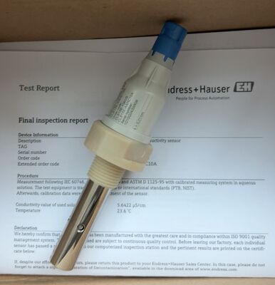 The new original Digital conductivity sensor E+H CLS15E-MAHC10A can be delivered in the short term