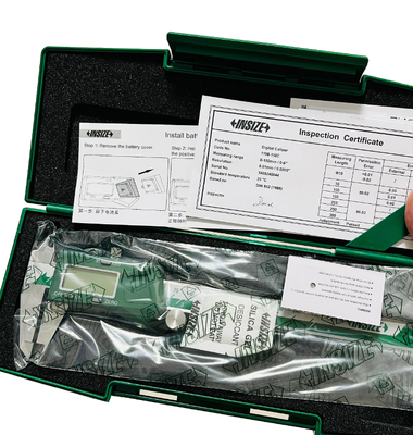 INSIZE (Standard Type) With Thumb Roller 1108-150 Range 0-150mm/6" Digital Calipers