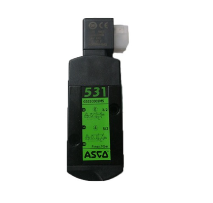 Valva de espiral de solenoide da série 531 da Asco SCG531C001MS