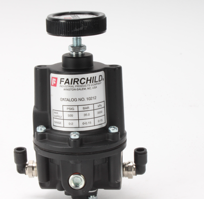 Regulador de pressão de precisão Fairchild 10212/10213/10214