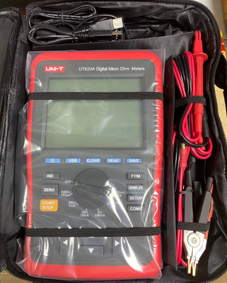 New Original UNI-T UT620A Digital Micro Ohm Meter with 60000 Display Count Four-wire Measurement and 1000 Data Storage