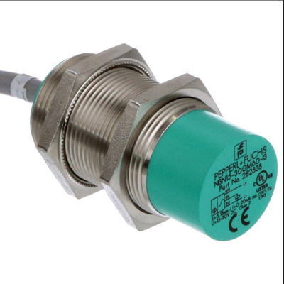 Sensor de comutação de proximidade ultra-sônica de 30v Sensor de montagem frontal de 200mA UB2000-30GM-E5-V15 Sensor ultra-sônico